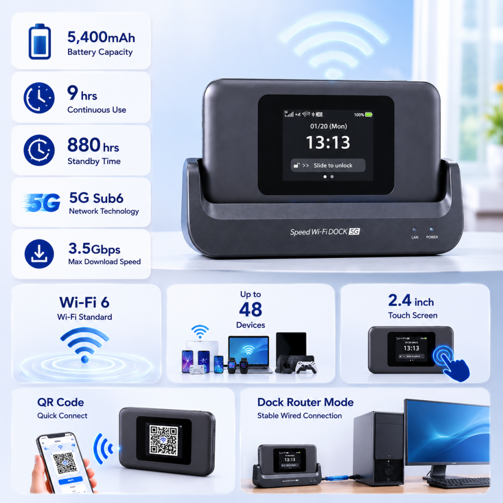 SPEED WI-FI DOCK 5G 01