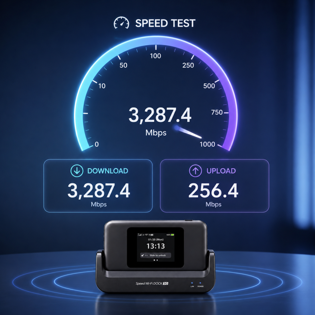 SPEED WI-FI DOCK 5G 01