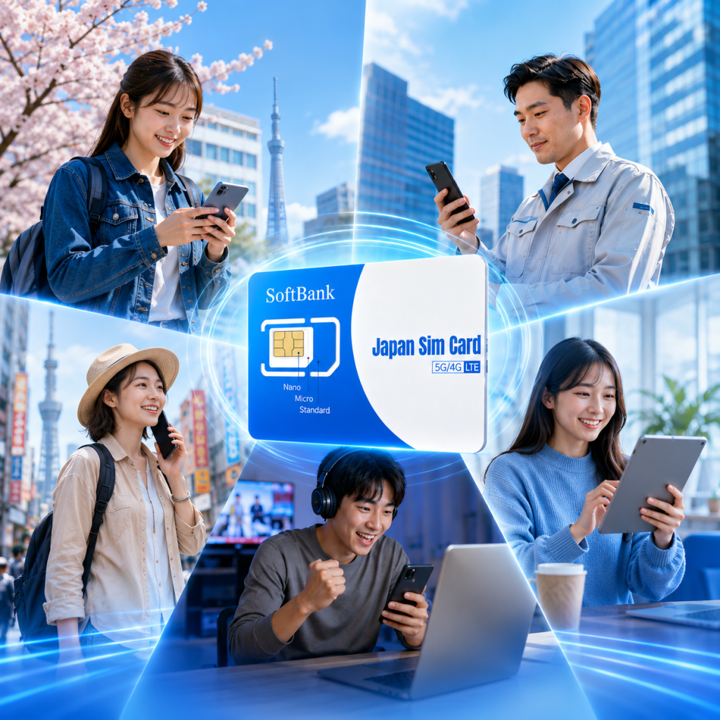 SOFTBANK 300GB 5G DATA SIM
