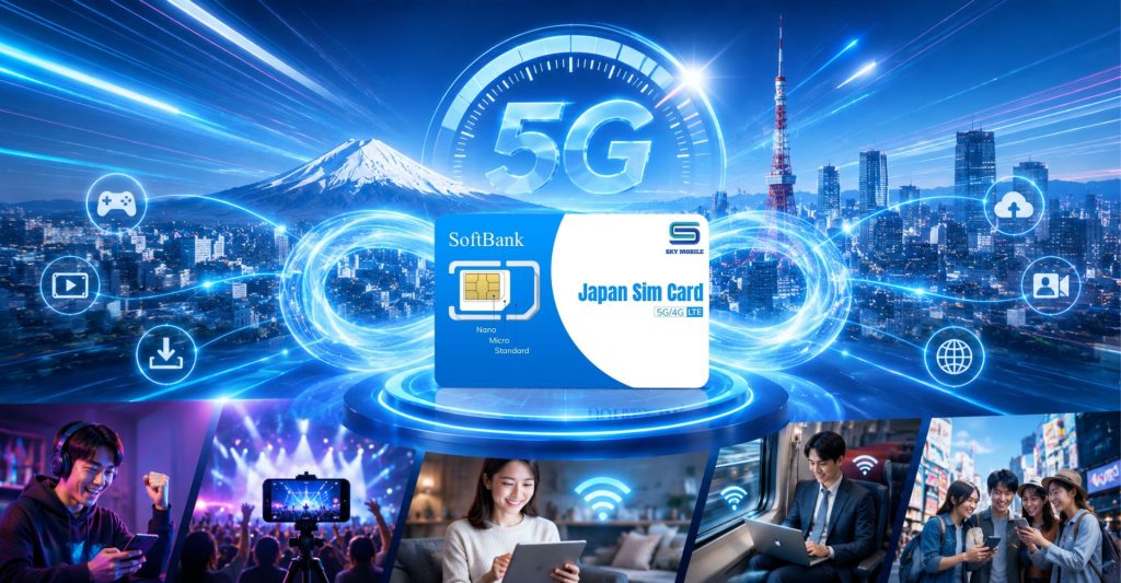 SOFTBANK 5G DATA SIM Unlimited