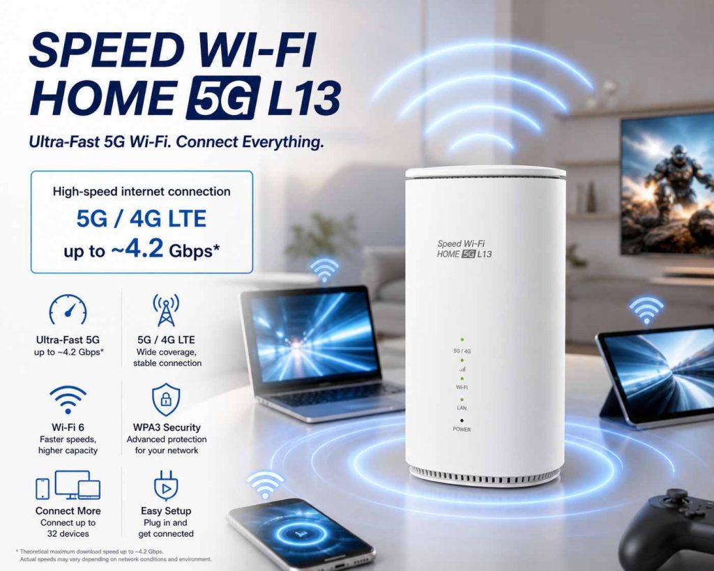 SPEED WI-FI HOME 5G L13